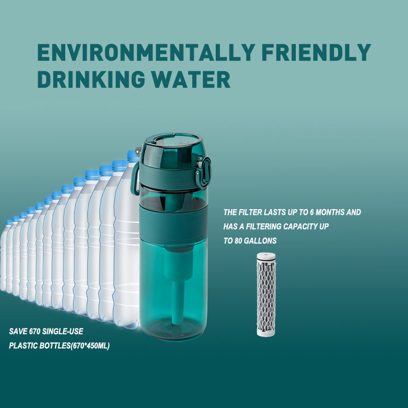 Tritan Purified Water Bottle|BPA & BPS Plastic Free|500ml
