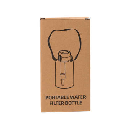 Pristine Flow 1.0|Water Filter Bottle|BPA & BPS Free|1000ml