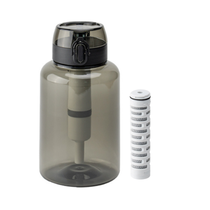 Pristine Flow 1.0|Water Filter Bottle|BPA & BPS Free|1000ml