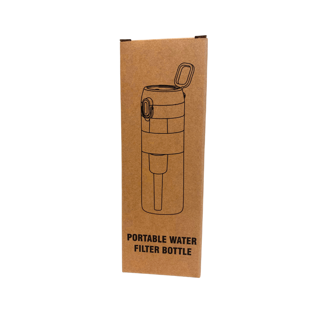 Pristine Flow 1.0|Water Filter Bottle|BPA & BPS Free|500ml