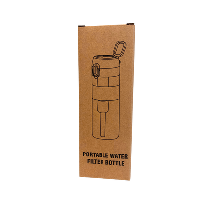 Pristine Flow 1.0|Water Filter Bottle|BPA & BPS Free|500ml