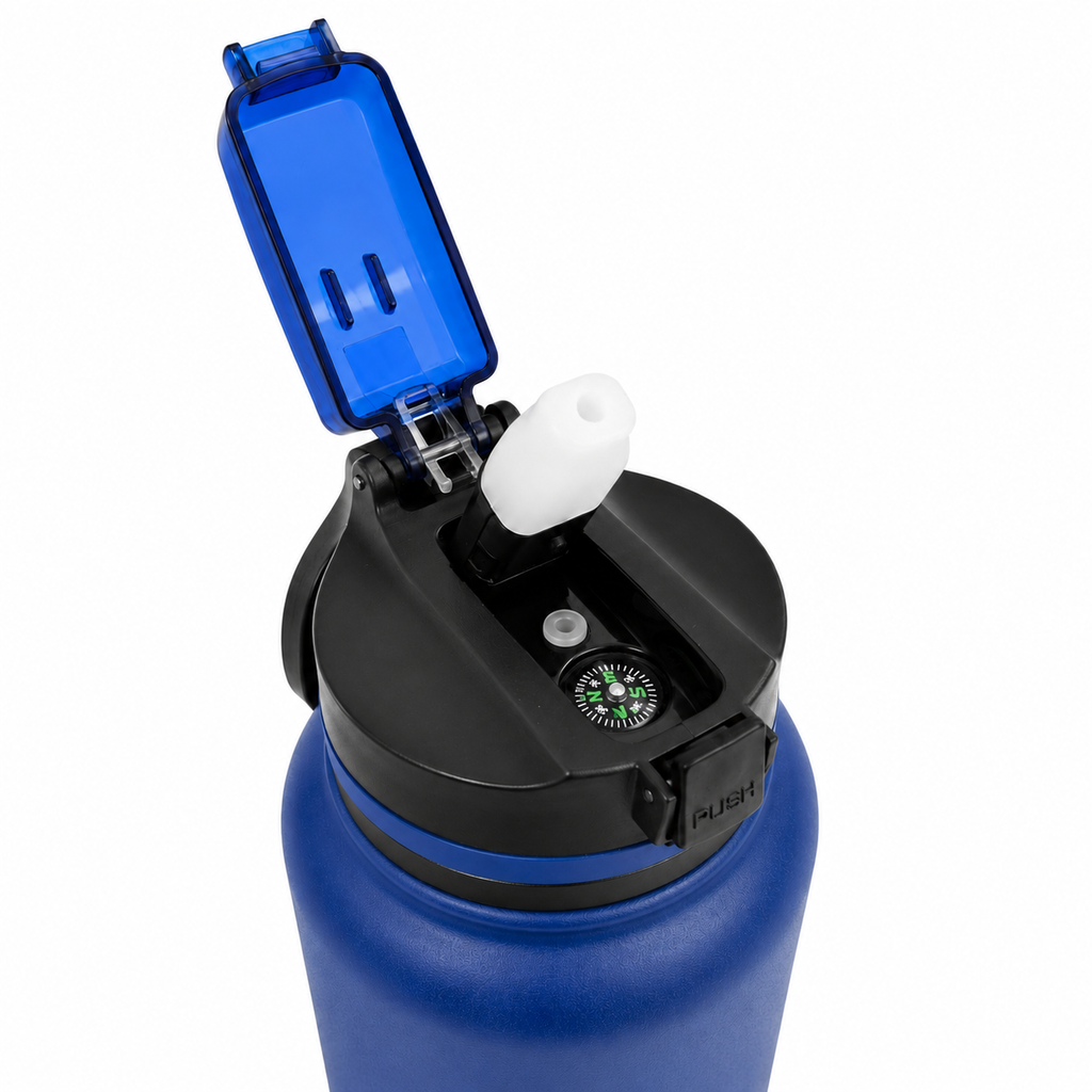 Pristine Flow 2.0|Stainless Steel Filtered Water Bottle|1000ml