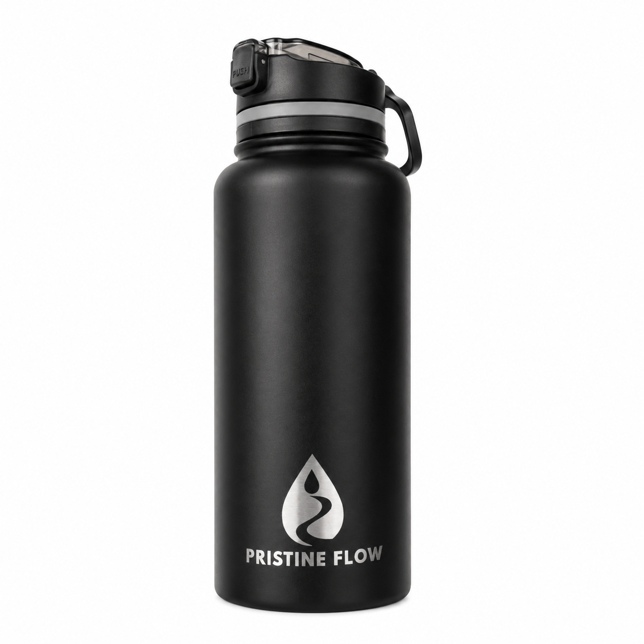 Pristine Flow 2.0|Stainless Steel Filtered Water Bottle|1000ml