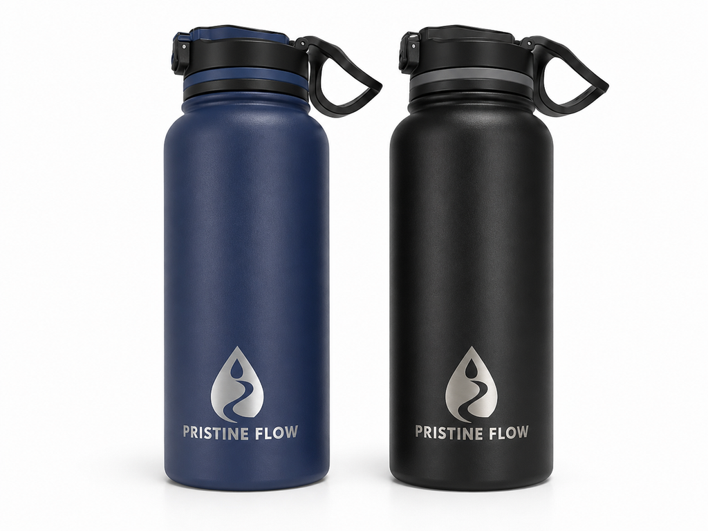 Pristine Flow 2.0|Stainless Steel|Filtered Water Bottle|1000ml