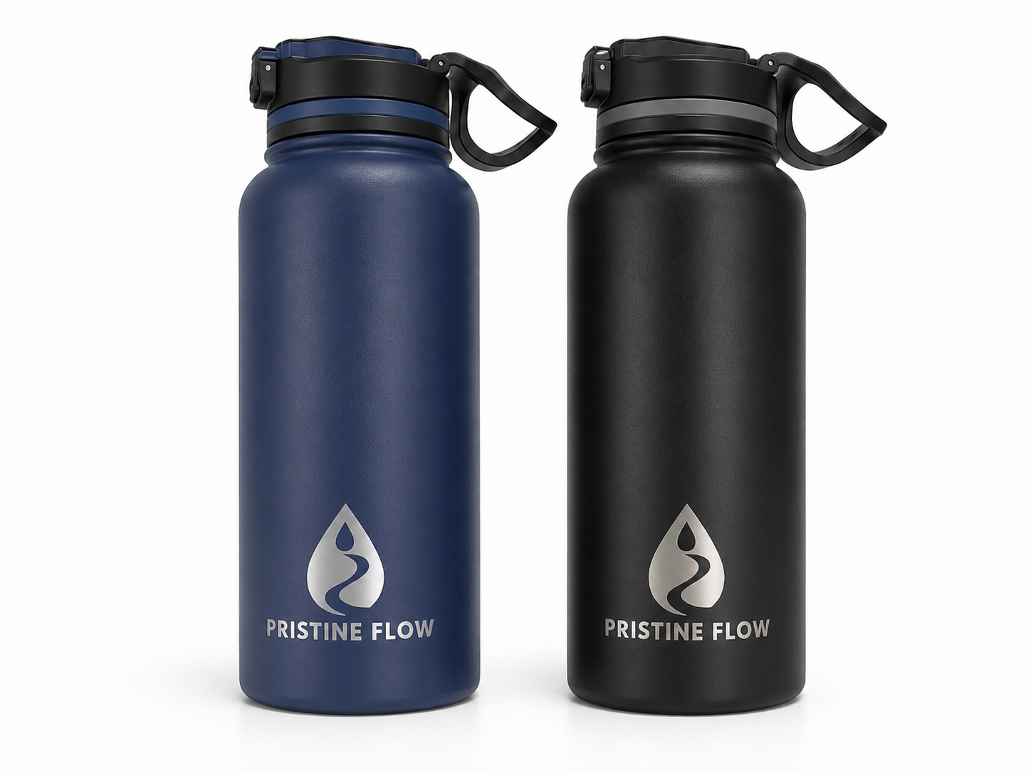Pristine Flow 2.0|Stainless Steel|Filtered Water Bottle|1000ml